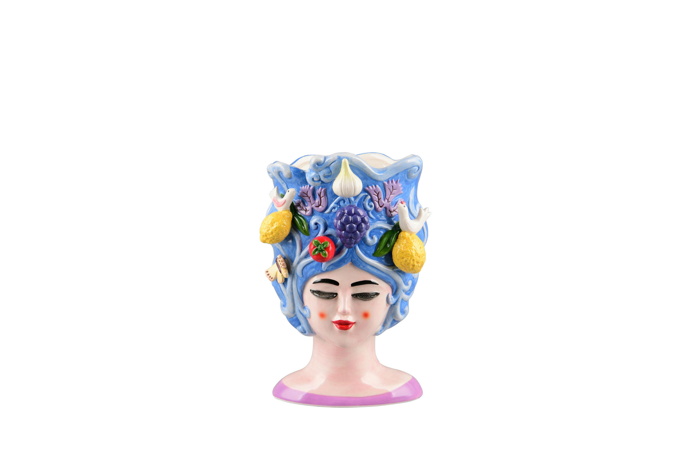 DEKOVASE  - Multicolor, Basics, Keramik (18/18,5/29,5cm)