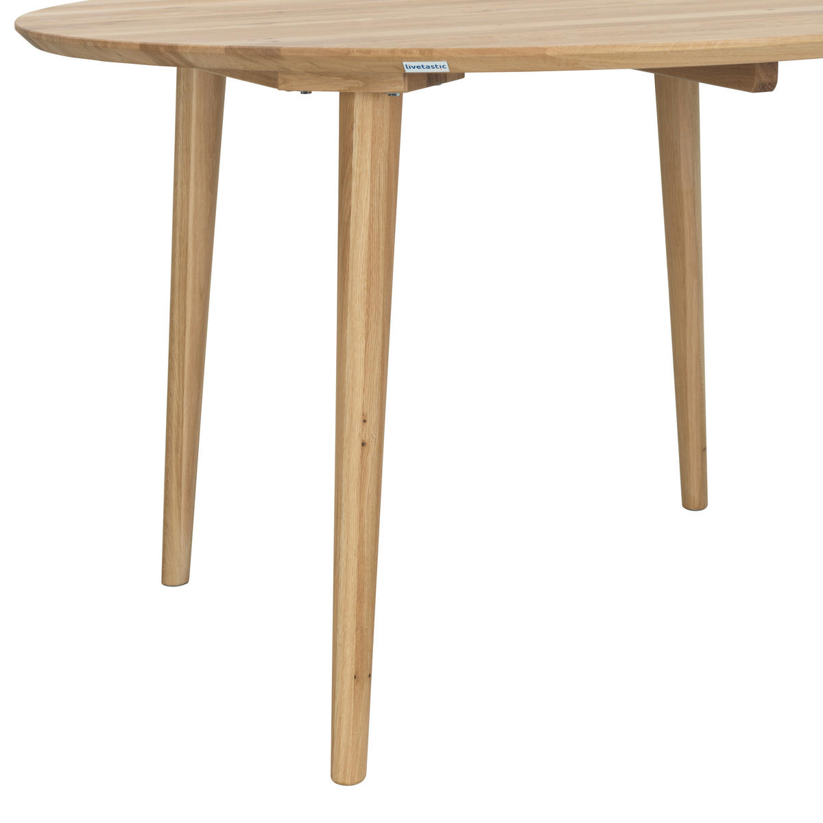 ESSTISCH in Holz 135/135/75 cm  - Wildeiche, Natur, Holz (135/135/75cm) - Livetastic