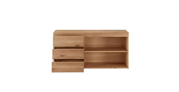 SIDEBOARD Asteiche Naturfarben, Eichefarben  in  - Eichefarben/Naturfarben, KONVENTIONELL, Holz (140/65/39cm) - Linea Natura