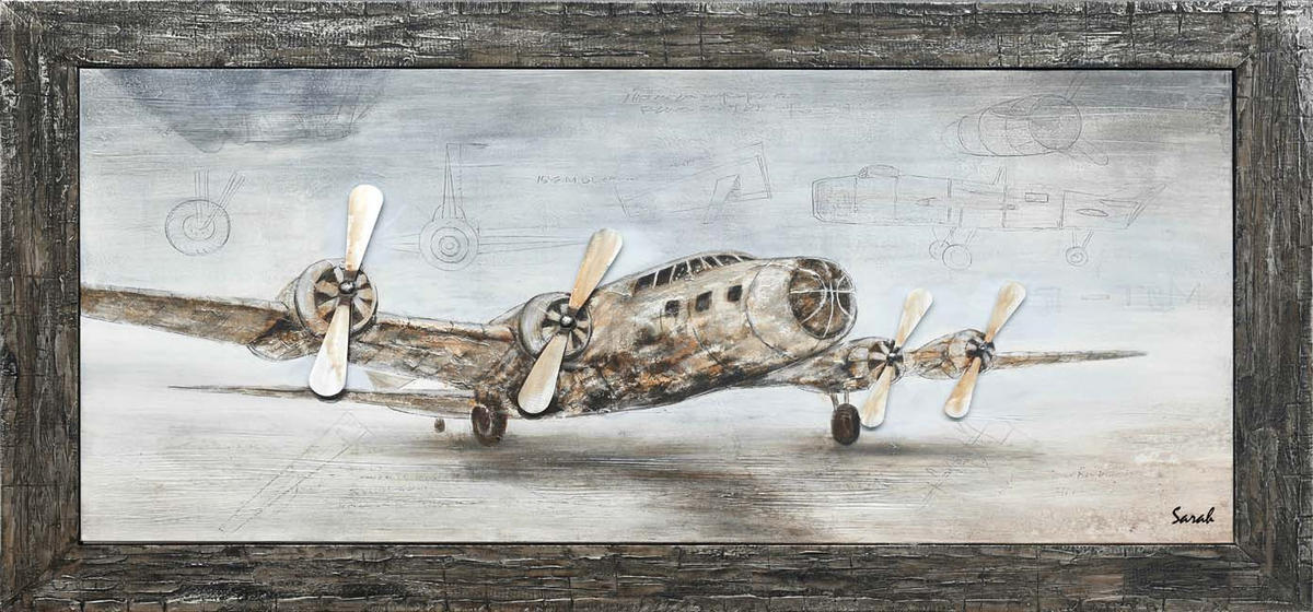 Pictură În Ulei  - multicolor, Basics, textil