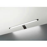 SCHRANKBELEUCHTUNG  35/6/17 cm  - Graphitfarben, KONVENTIONELL, Kunststoff/Metall (35/6/17cm) - Carryhome