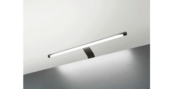 SCHRANKBELEUCHTUNG  35/6/17 cm  - Graphitfarben, KONVENTIONELL, Kunststoff/Metall (35/6/17cm) - Carryhome