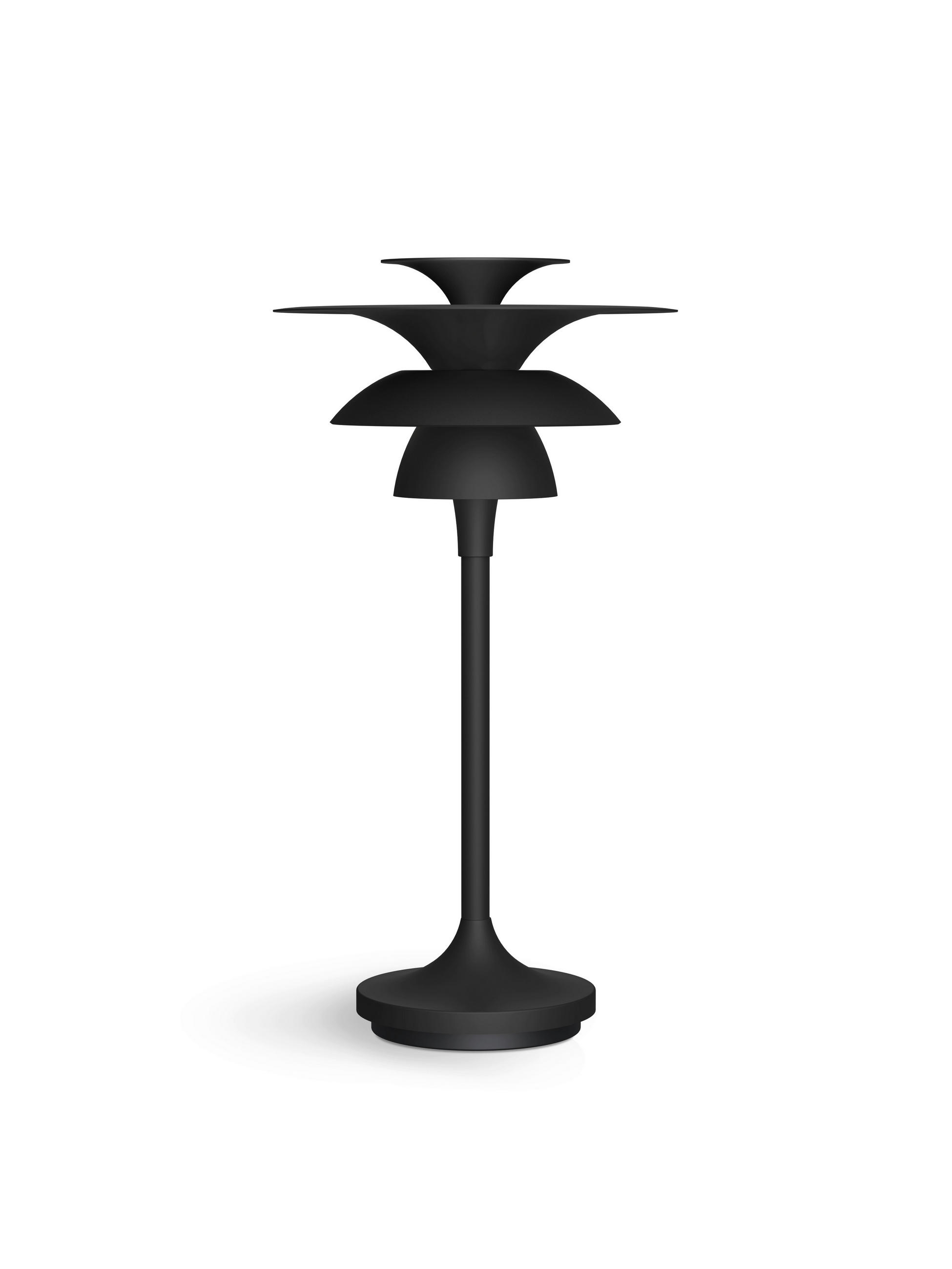 BORDSLAMPA Picasso 18/34,7 cm   - svart, Design, metall (18/34,7cm) - Belid