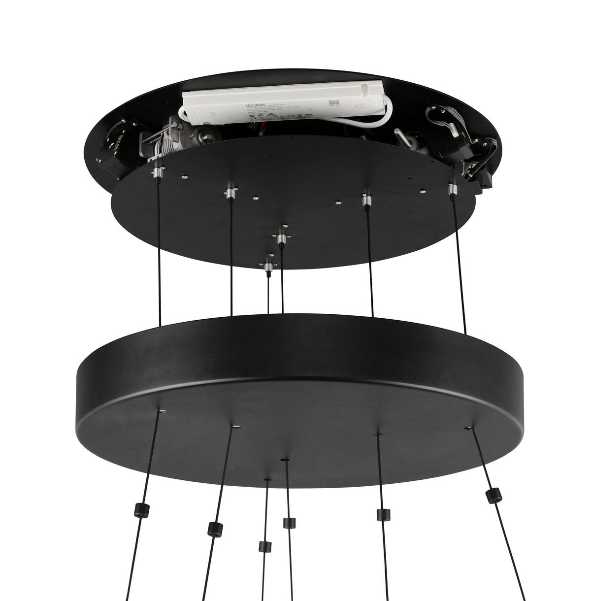 LED-HÄNGELEUCHTE 72,5/200 cm  - Schwarz, Design, Metall (72,5/200cm) - Trio Leuchten