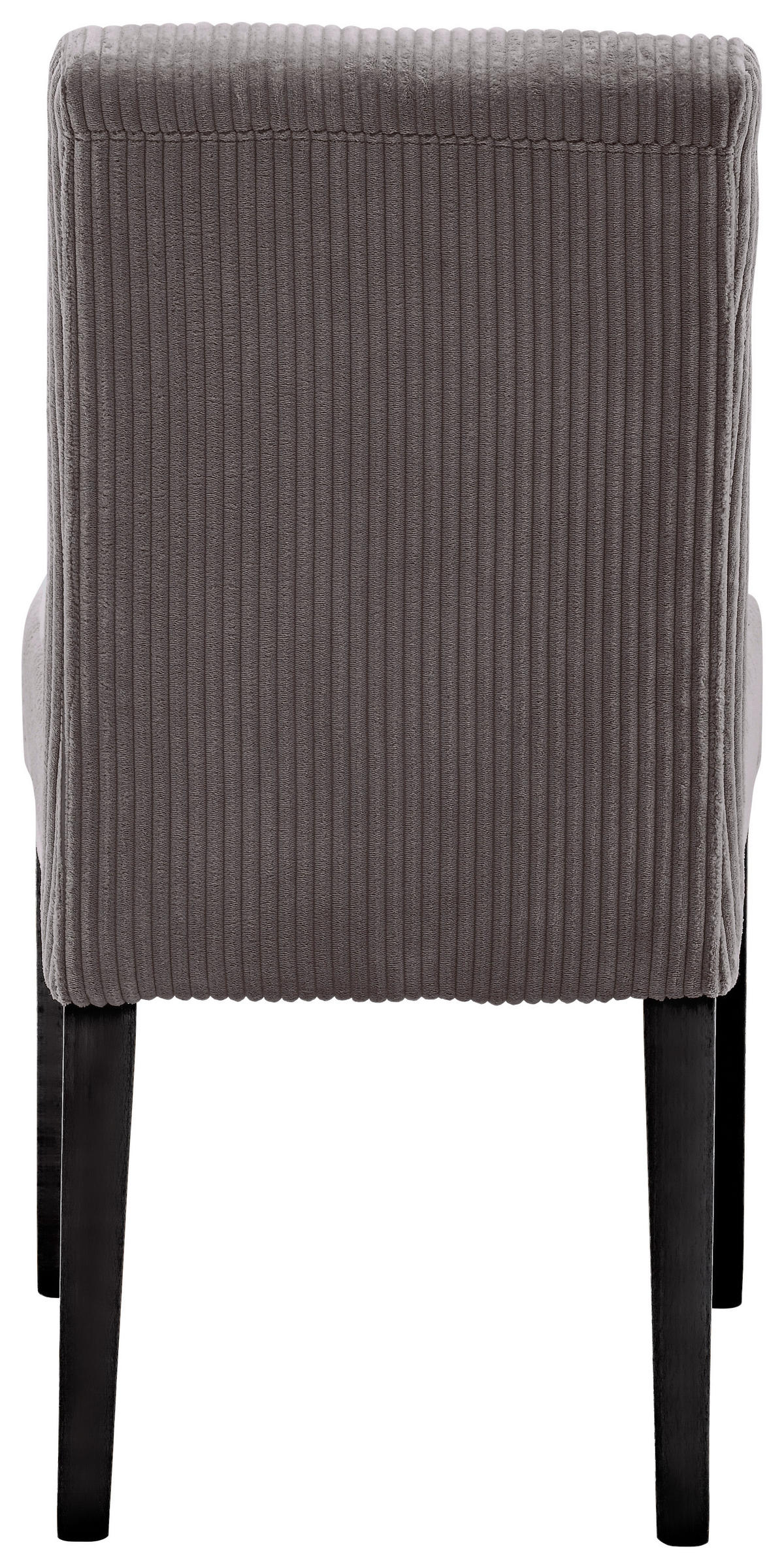 STUHL in Holz, Textil Braun, Schwarz  - Schwarz/Braun, KONVENTIONELL, Holz/Textil (47,5/91,5/63cm) - home24
