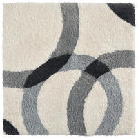 BADEMATTE Grau 60/60 cm  - Grau, Basics, Kunststoff/Textil (60/60cm) - Esposa