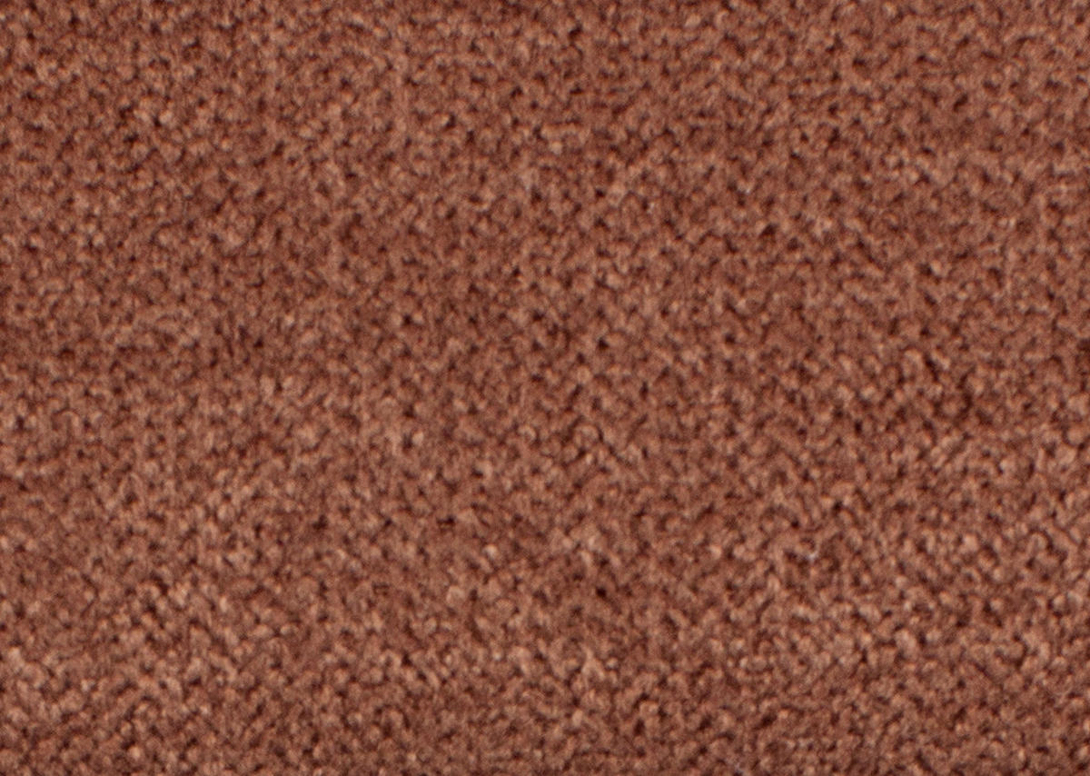 ECKSOFA in Flachgewebe Kupferfarben  - Schwarz/Kupferfarben, Design, Textil/Metall (191/301cm) - Moderano