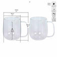 KAFFEEGLAS - Klar, KONVENTIONELL, Glas (8/10,4cm) - Novel