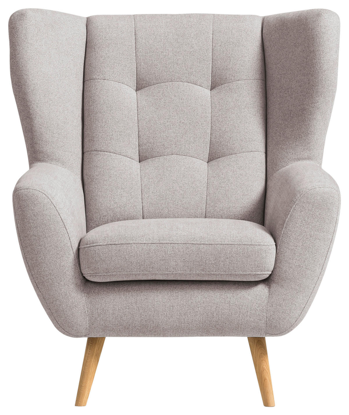 KRESLO, drevo, textil, kompozitné drevo, béžová - farba duba/béžová, Design, drevo/kompozitné drevo (91/102/90cm) - Niels Andersson