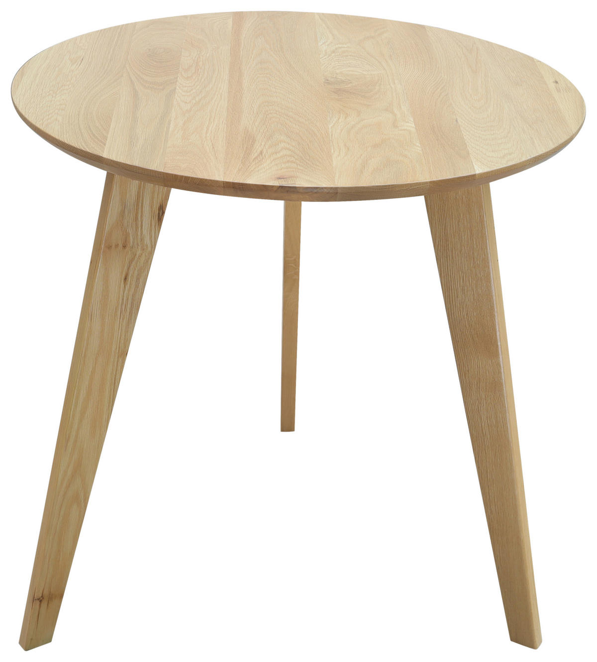 ESSTISCH 75/75/75 cm Echtholz  Holz Eichefarben  - Eichefarben, KONVENTIONELL, Holz (75/75/75cm) - Linea Natura