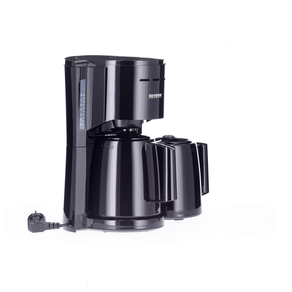 FILTERKAFFEEMASCHINE  - Schwarz, KONVENTIONELL, Kunststoff (38/36/11cm) - Severin