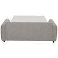 SCHLAFSOFA Leinenoptik Taupe  - Taupe/Schwarz, Design, Kunststoff/Textil (198/91/100cm) - Carryhome