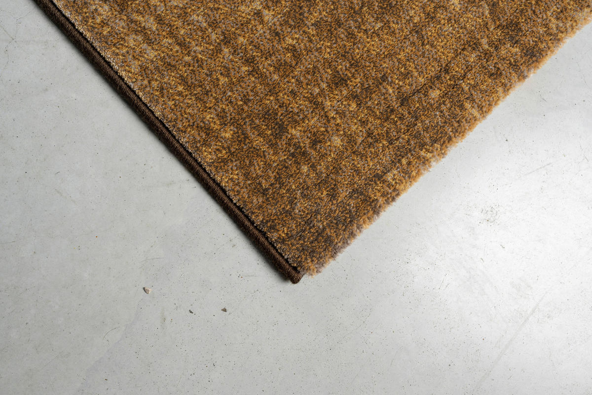WEBTEPPICH  Wohnzimmer 200/290 cm Argentum Blau, Goldfarben, Dunkelgelb  - Blau/Goldfarben, Design, Kunststoff/Textil (200/290cm) - Novel