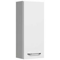 HÄNGESCHRANK 30/72/20 cm  - Chromfarben/Weiß, KONVENTIONELL, Glas/Holzwerkstoff (30/72/20cm) - Sadena