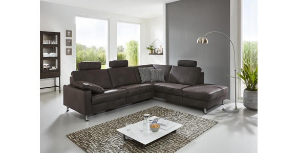 WOHNLANDSCHAFT in Textil Blau - Blau/Alufarben, Design, Textil/Metall (275/242cm) - Dieter Knoll