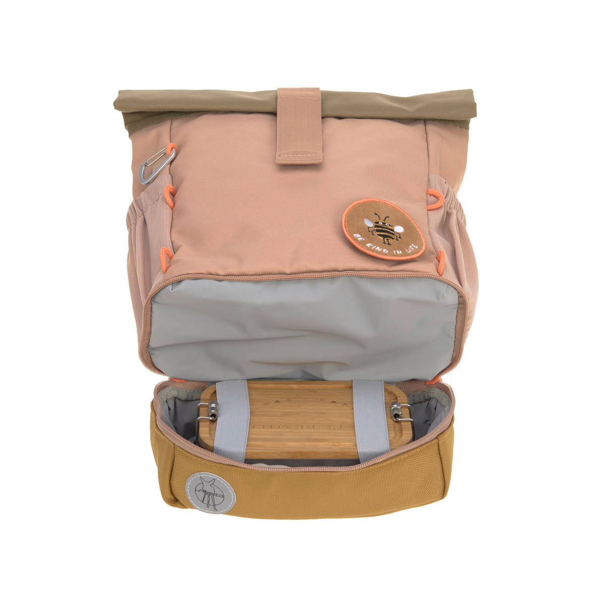 KINDERRUCKSACK - Hellbraun, Basics, Textil (23/11/32,5cm) - Lässig