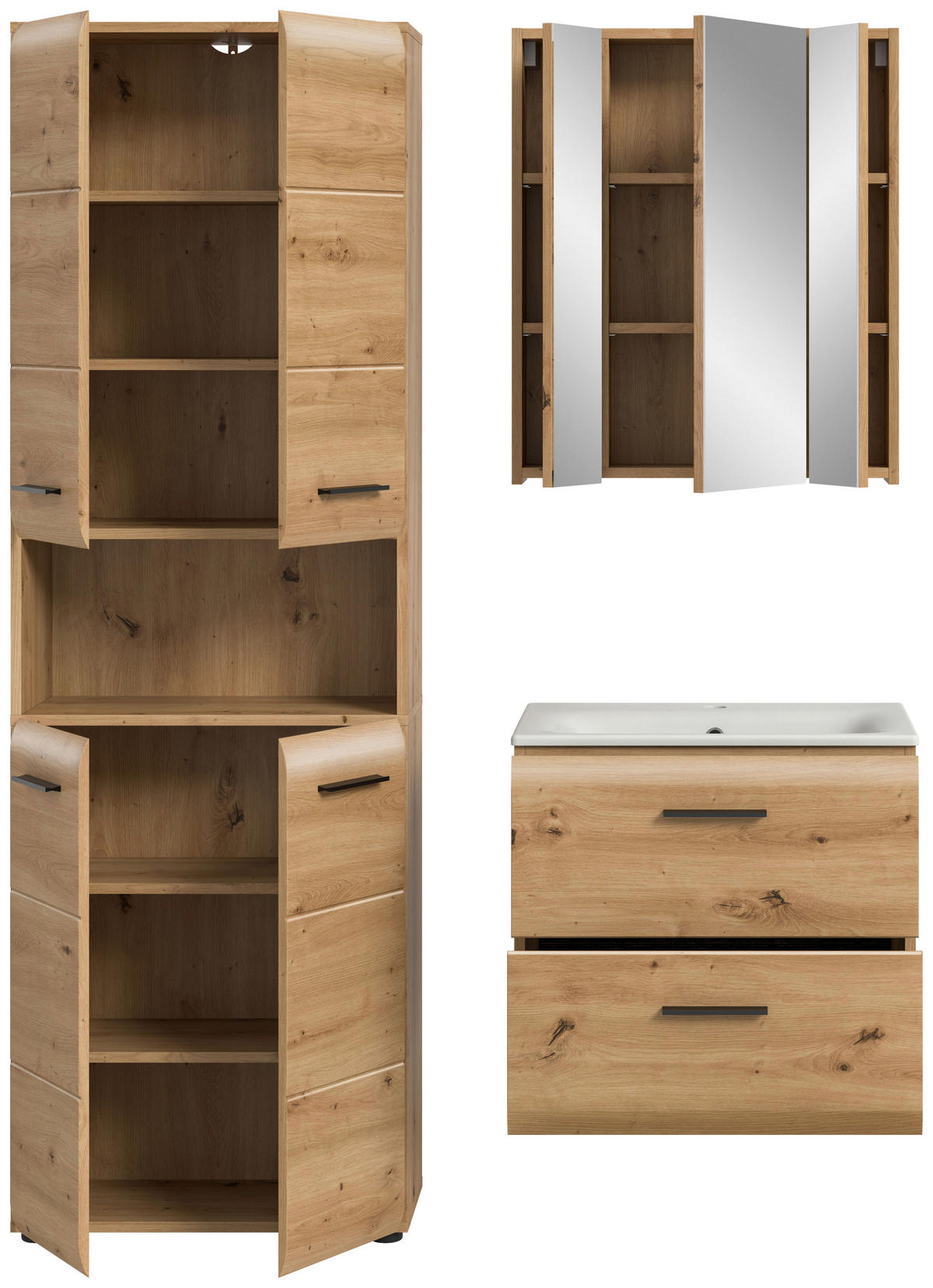 BADRUM 120 cm  - vit/svart, Basics, trämaterial/plast (120cm) - MID.YOU