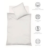 BETTWÄSCHE Provence Leinenoptik 200/220 cm  - Creme, Basics, Textil (200/220cm) - Fleuresse