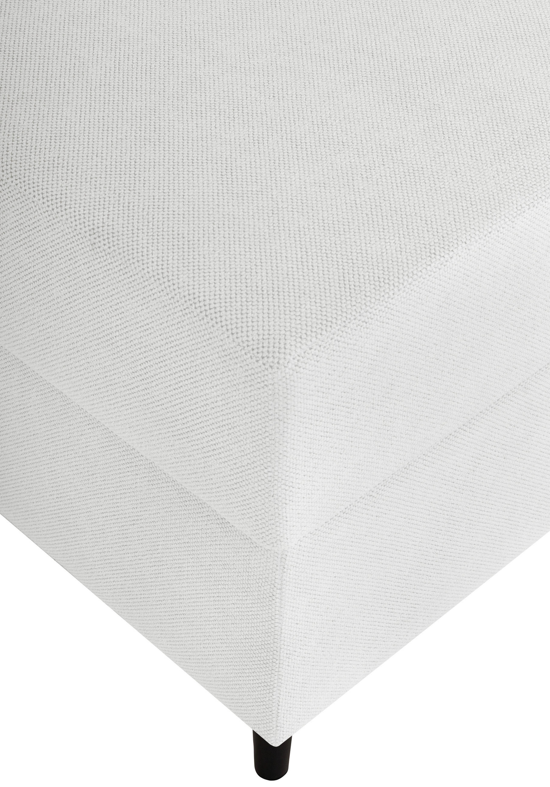 BOXBETT 90/200 cm  in Creme  - Creme, KONVENTIONELL, Textil (90/200cm) - P & B