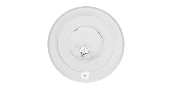 LED-DECKENLEUCHTE 30/3,5 cm   - Weiß, Basics, Kunststoff (30/3,5cm) - Novel