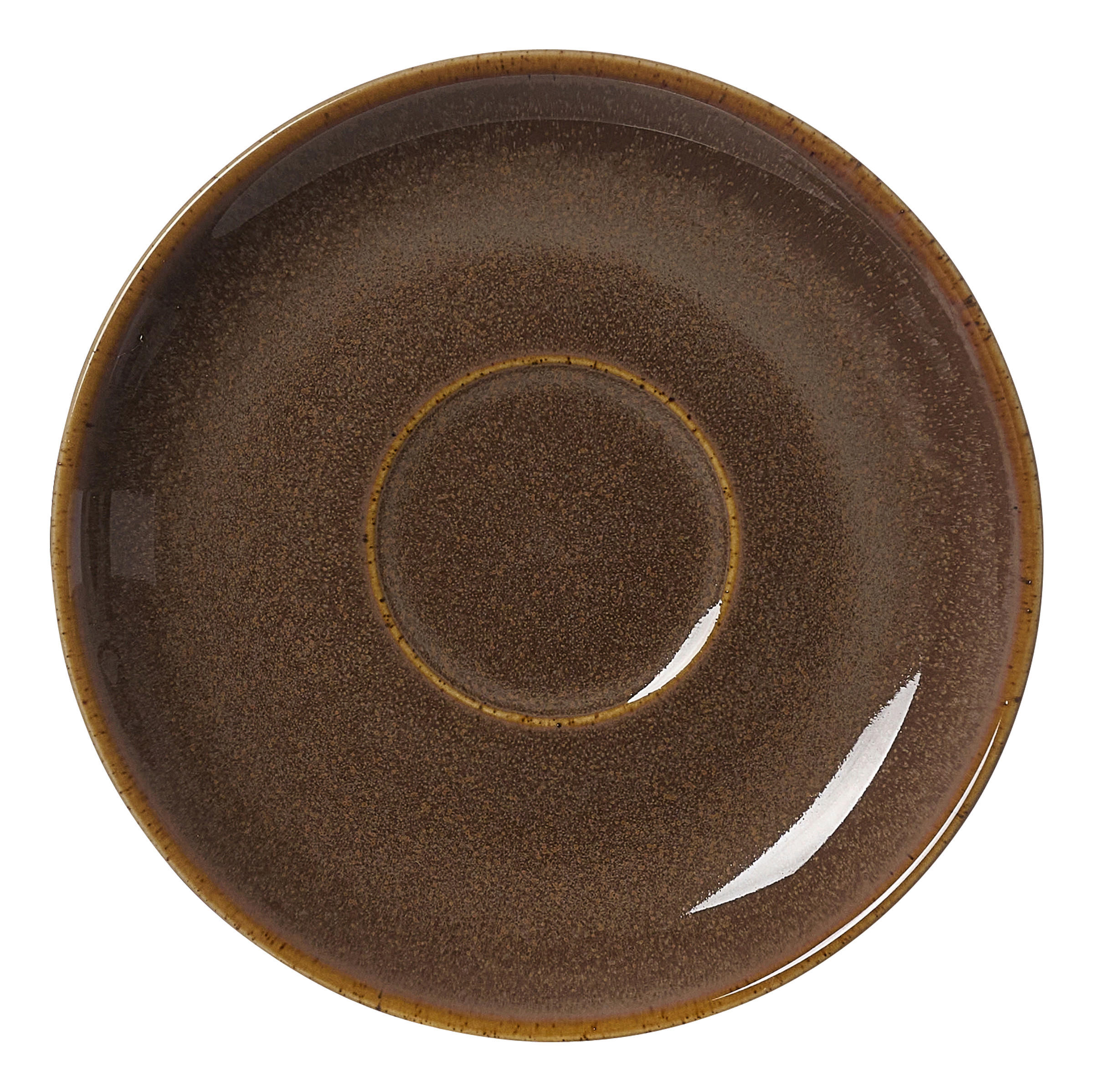 ESPRESSO-UNTERTASSE Sahara  - Dunkelbraun, KONVENTIONELL, Keramik (11,5/2cm) - Ritzenhoff Breker