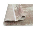 WEBTEPPICH 65/130 cm Limoges Creme, Rosa  - Creme/Rosa, Design, Textil (65/130cm) - Novel