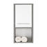 HÄNGESCHRANK - Alufarben/Graphitfarben, KONVENTIONELL, Holzwerkstoff/Kunststoff (32/68/28cm) - Xora HÄNGESCHRANK - Alufarben/Graphitfarben, KONVENTIONELL, Holzwerkstoff/Kunststoff (32/68/28cm) - Xora