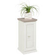 BLUMENSTÄNDER in Holzwerkstoff 30/30/65 cm  - Weiß/Grau, LIFESTYLE, Holzwerkstoff (30/30/65cm) - Hom`in