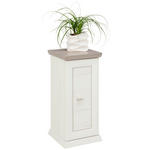 BLUMENSTÄNDER in Holzwerkstoff 30/30/65 cm  - Weiß/Grau, LIFESTYLE, Holzwerkstoff (30/30/65cm) - Hom`in