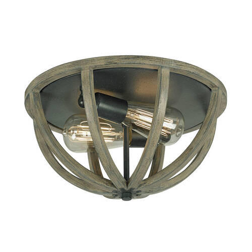 STROPNA SVETILKA Elstead Allier 33/17.8 cm   - barve hrasta, Konvencionalno, les (33/17.8cm) - Elstead Lighting
