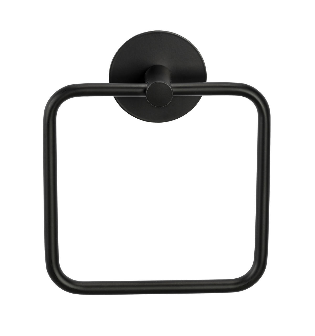 HANDTUCHHALTER Schwarz  - Schwarz, KONVENTIONELL, Metall (15,5/18,5/4,5cm) - Schöner Wohnen