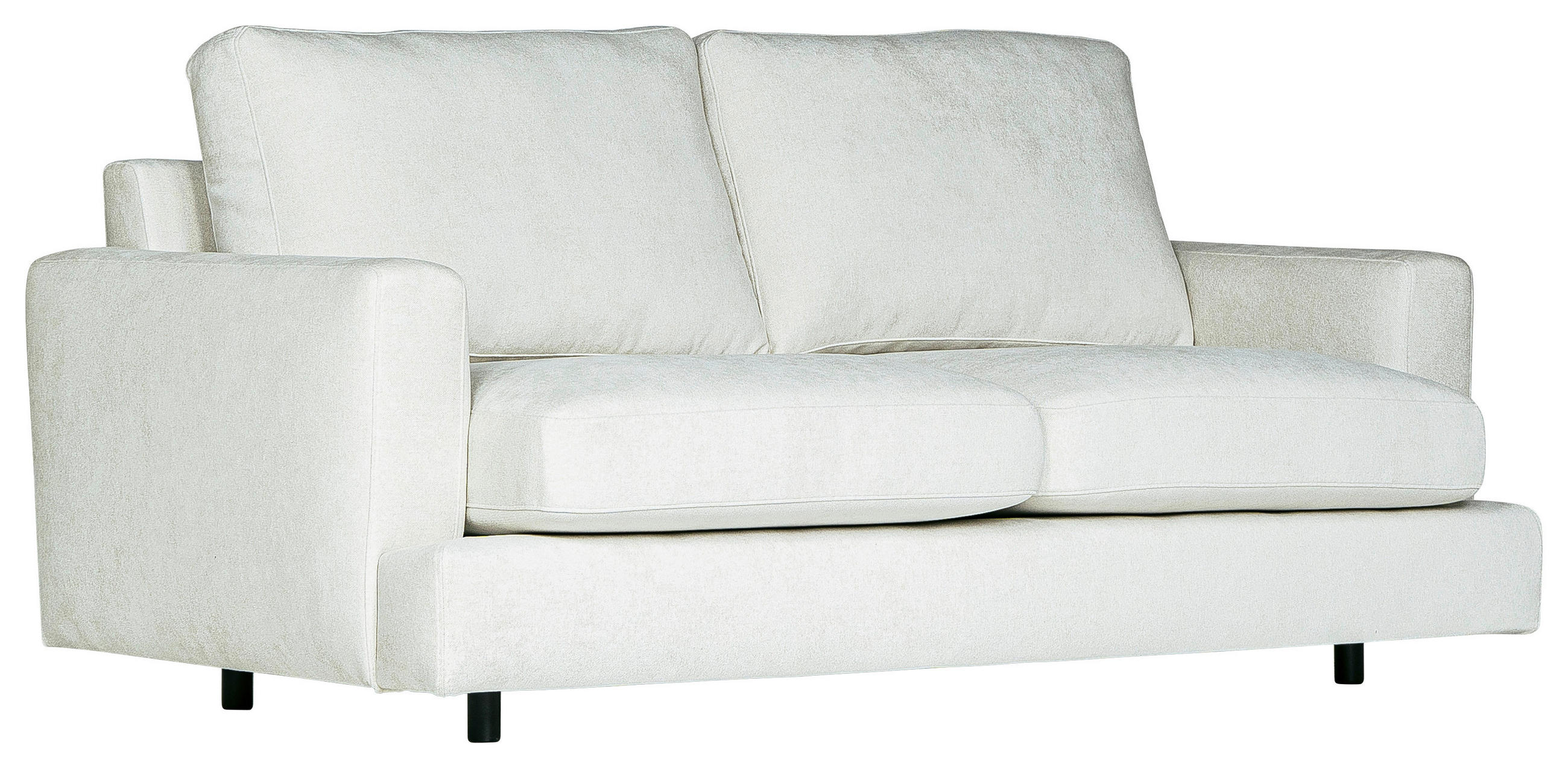 2,5-SITS SOFFA i vit, beige  - vit/beige, Klassisk, trä/textil (186/87/105cm) - Best Price