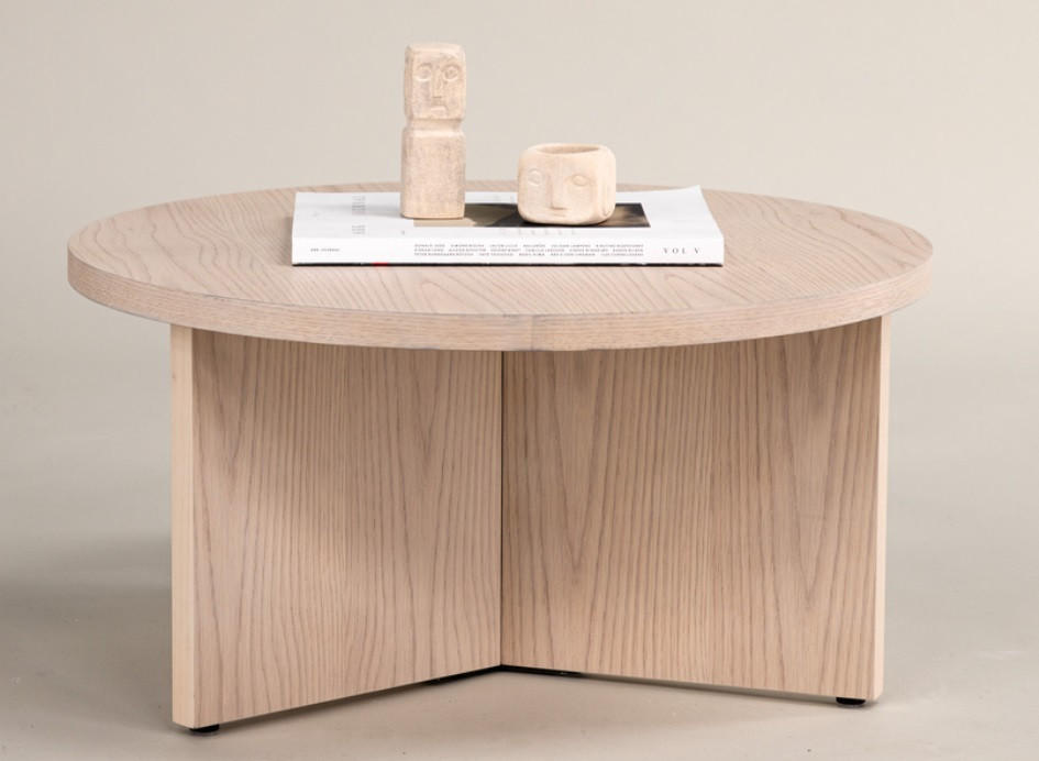 SOFFBORD i trä, trämaterial 85/85/42,5 cm  - beige, Design, trämaterial/trä (85/85/42,5cm) - Best Price