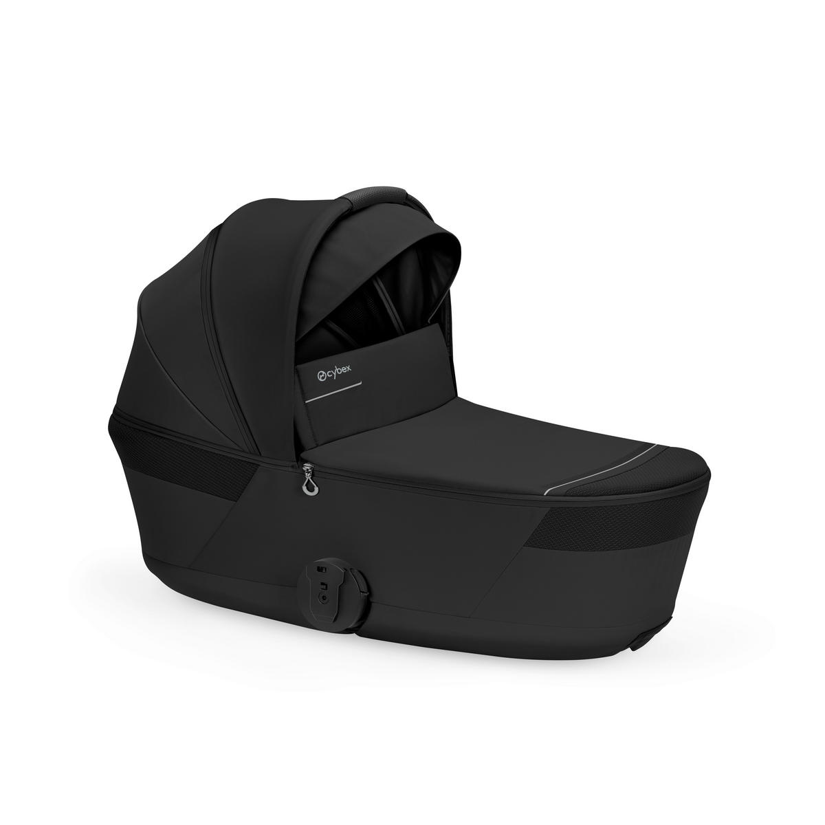 KINDERWAGEN Talos S BLK inkl. Fold-Carrycot  - Schwarz, Basics, Textil/Metall (93/60/115cm) - cybex GOLD