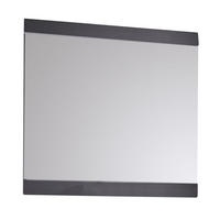 WANDSPIEGEL 90/83/2 cm    in rechteckig  - Dunkelgrau, Basics, Glas/Holzwerkstoff (90/83/2cm) - MID.YOU