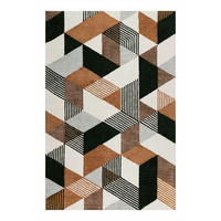 WEBTEPPICH 70/140 cm Uptown Braun, Grau, Schwarz  - Schwarz/Braun, Design, Textil (70/140cm) - Esprit