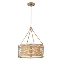 LUSTER  58.4/80.8 cm      Elstead Arabesque  - srebrne boje/zlatne boje, Basics, metal (58.4/80.8cm) - Elstead Lighting