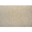 BIGSOFA Webstoff Beige  - Beige/Schwarz, KONVENTIONELL, Textil/Metall (280/80/110cm) - Carryhome