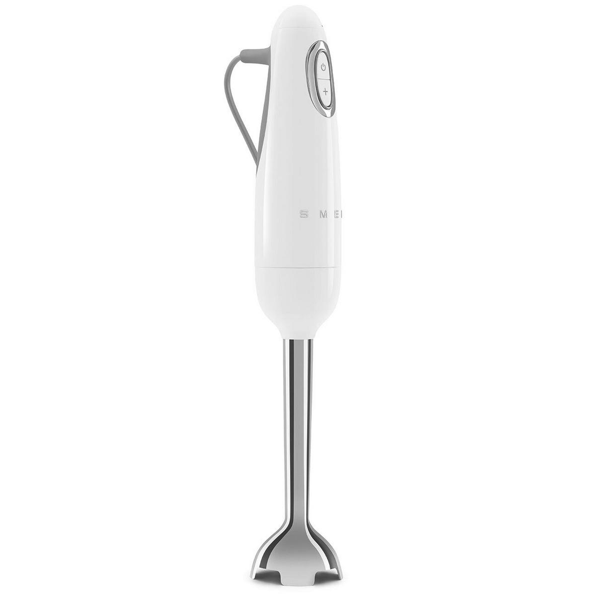 STABMIXER-SET 50's Style 4-teilig  - Weiss Hochglanz, Trend, Kunststoff (6.5/41.4/6.5cm) - SMEG