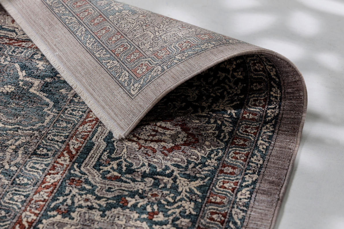 WEBTEPPICH 160/230 cm Tropea Grau  - Grau, KONVENTIONELL, Textil (160/230cm)