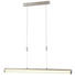 LED-HÄNGELEUCHTE - Weiß/Nickelfarben, KONVENTIONELL, Kunststoff/Metall (100cm) LED-HÄNGELEUCHTE - Weiß/Nickelfarben, KONVENTIONELL, Kunststoff/Metall (100cm)