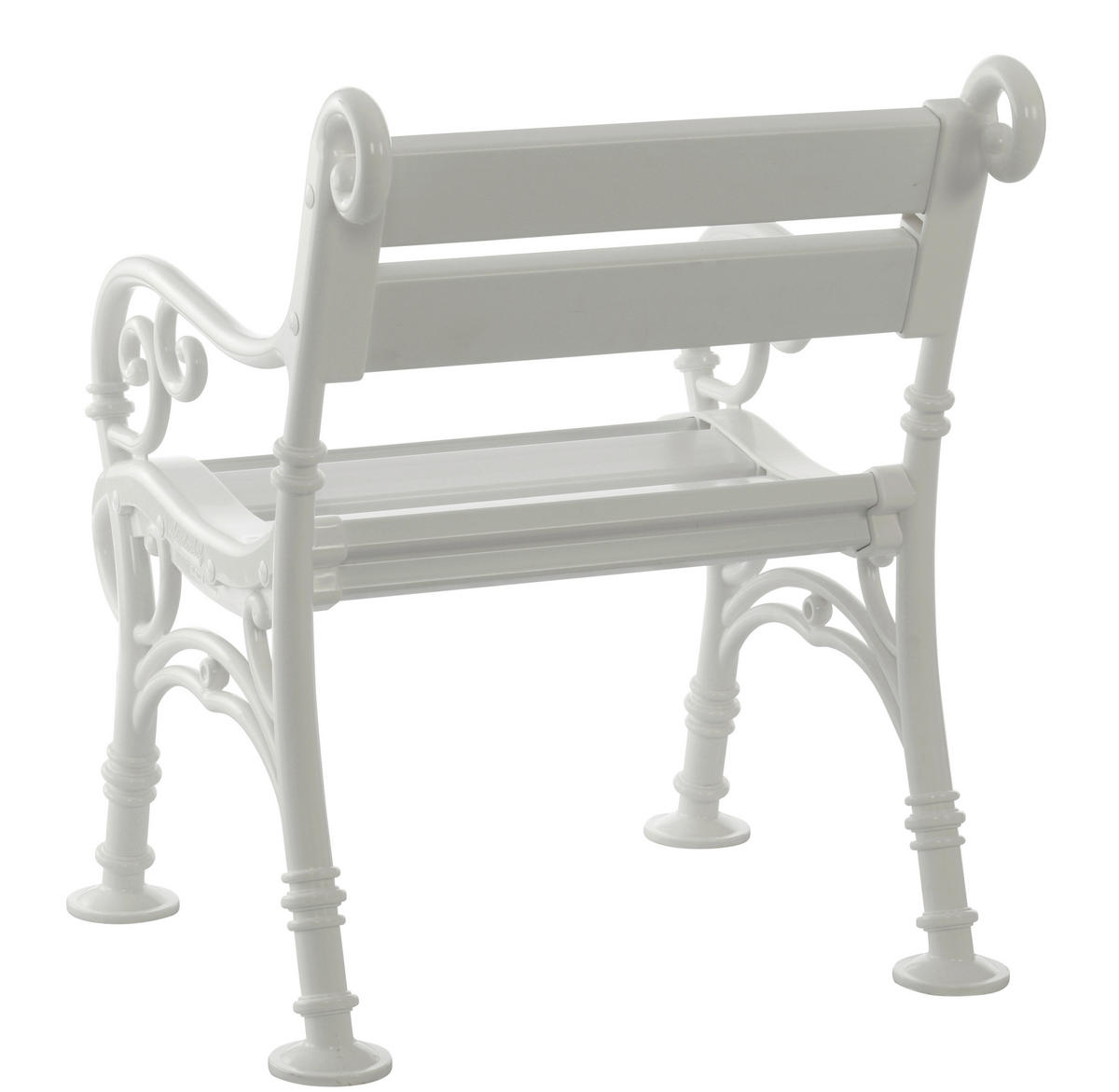 GARTENSTUHL Weiß  - Weiß, Basics, Kunststoff (68/85/60cm) - Modante