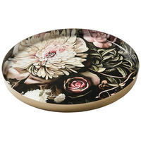 LJUSFAT  - svart, Trend, metall (30/2cm) - Ambia Home