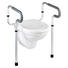 WC-Stützgriff Grau, Schwarz, Alufarben - Schwarz/Alufarben, Basics, Kunststoff/Metall (10/21/53cm) WC-Stützgriff Grau, Schwarz, Alufarben - Schwarz/Alufarben, Basics, Kunststoff/Metall (10/21/53cm)