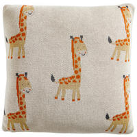 KINDERKISSEN 40/40 cm  - Weiß/Orange, Trend, Textil (40/40cm) - Avelia