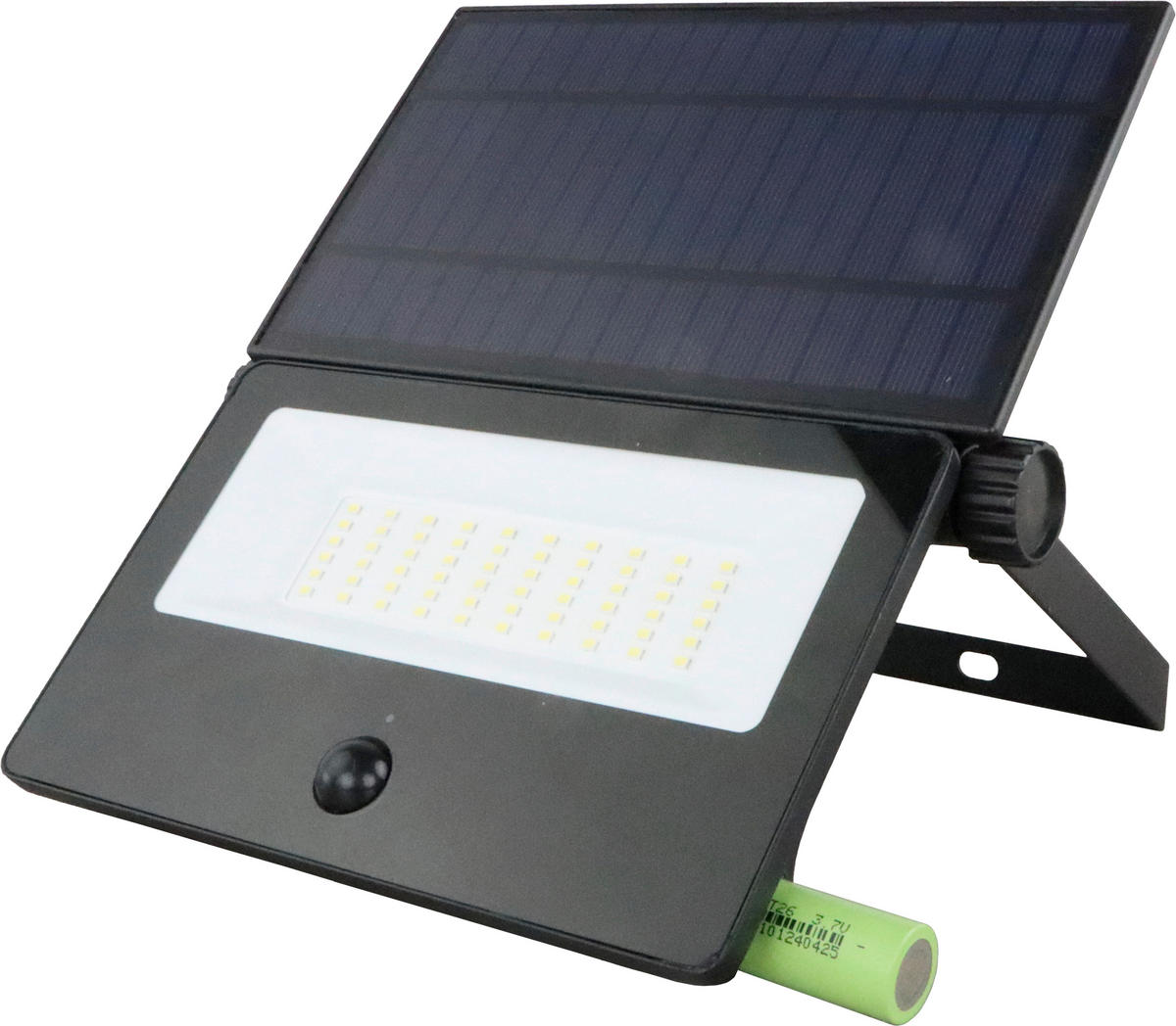 SOLARLEUCHTE SEGIN 25,7/21,3/3,4 cm  - Schwarz, Design, Metall (25,7/21,3/3,4cm)
