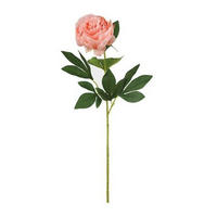 KONSTBLOMMA - orange/grön, Basics, plast (76cm)