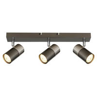 STRAHLER Solin 41/6/12 cm  - Schwarzchrom/Nickelfarben, Design, Metall (41/6/12cm) - Globo