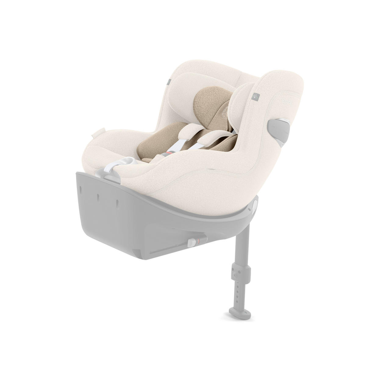 REBOARDER-KINDERSITZ Sirona Ti Plus  - Beige, Basics, Kunststoff/Textil (71/44/75cm) - cybex PLATINUM