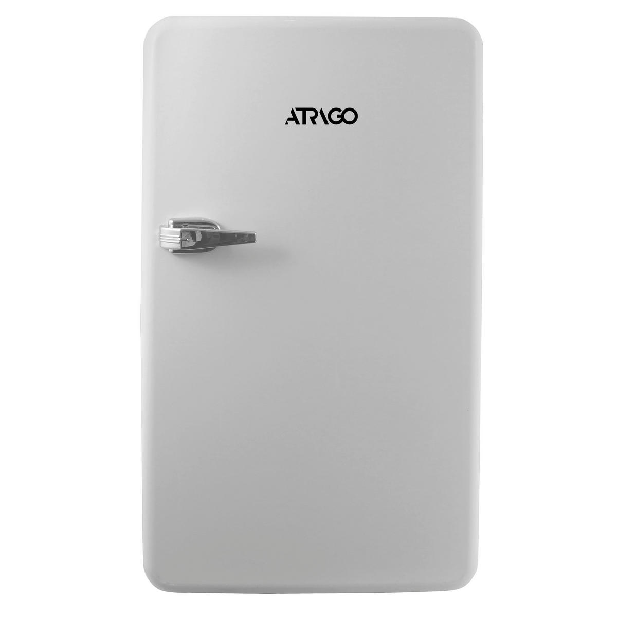 KÜHLSCHRANK 52690003/01  - Creme, Basics, Glas/Kunststoff (44,5/49/78,5cm) - Atrigo